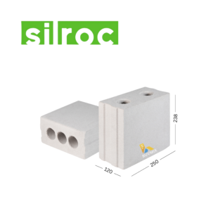 Silroc 120 silikāta bloki 15MPa 120x250x238mm