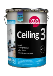 GRIESTU KRĀSA CEILING 3 20L BALTA