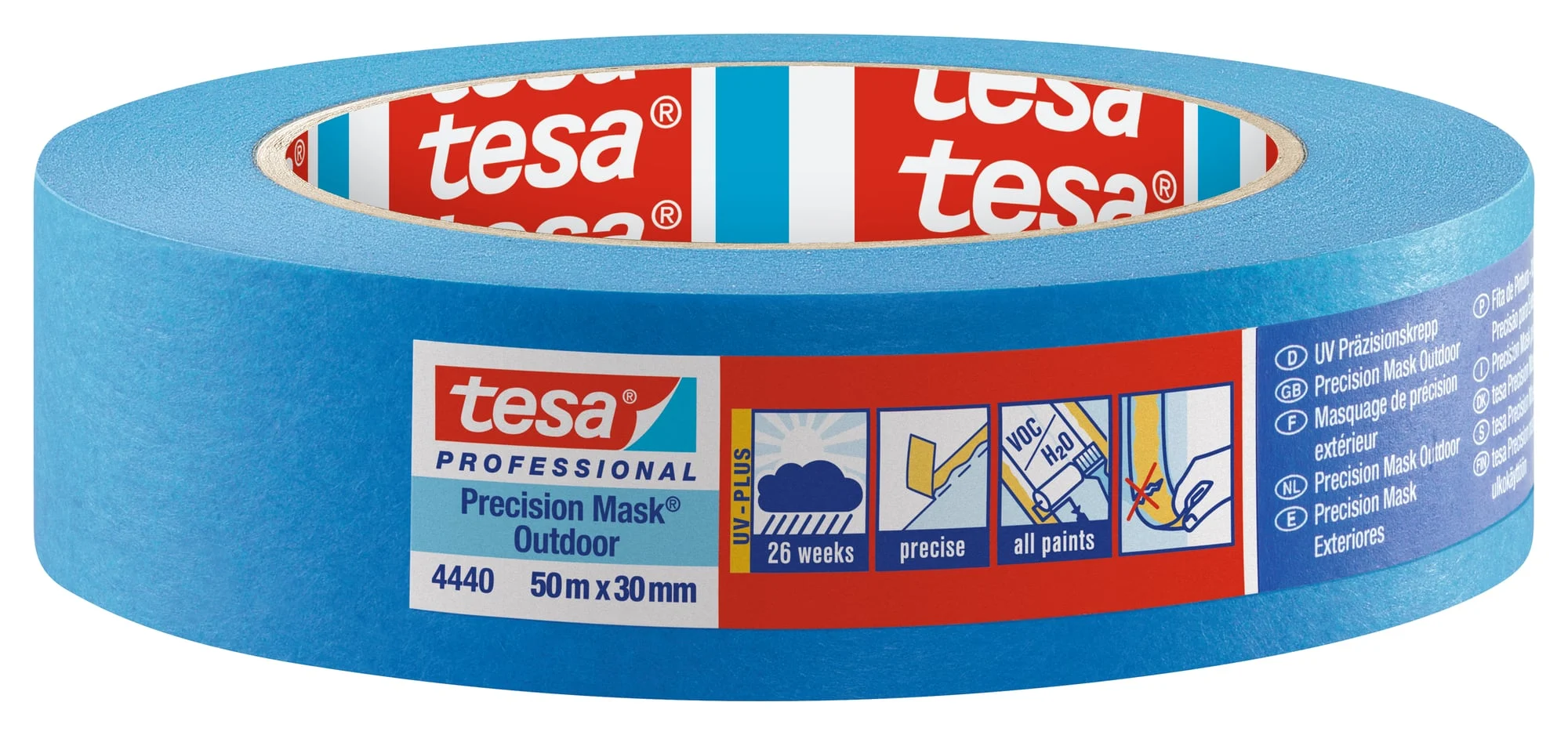 PAINTER'S TAPE PRECIS OUTDOOR 50MX30MM
