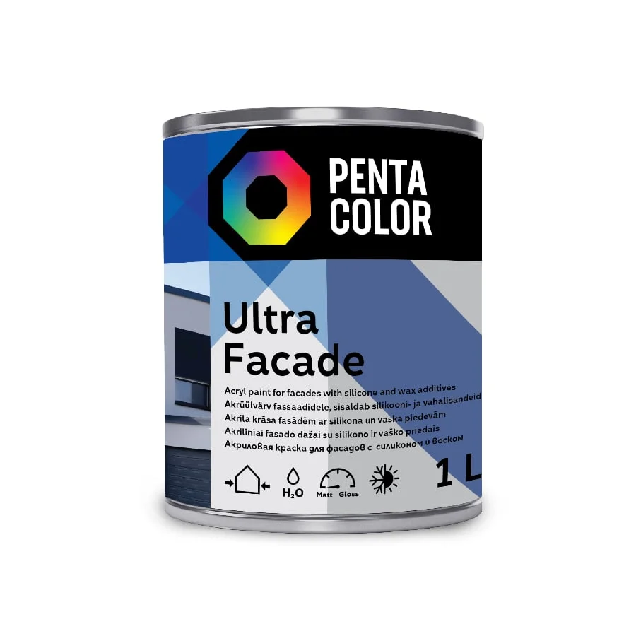 PENTACOLOR ULTRA FACADE WHITE 1L