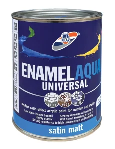 ENAMEL AQUA UNIVERSAL MAT. 0.9L A-BĀZE