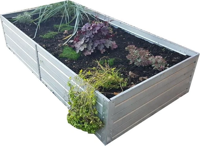 ELEVATED BED CLASSIC GARDEN GALVANIZED