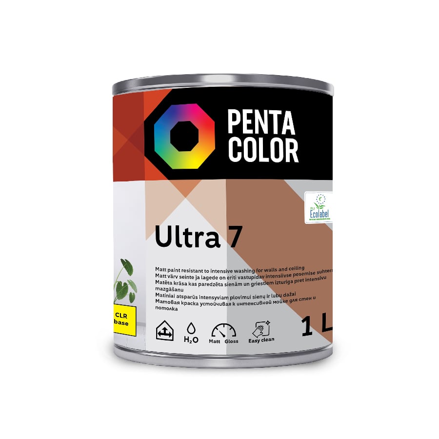 КРАСКА PENTACOLOR ULTRA 7 CLR БАЗА 1 Л