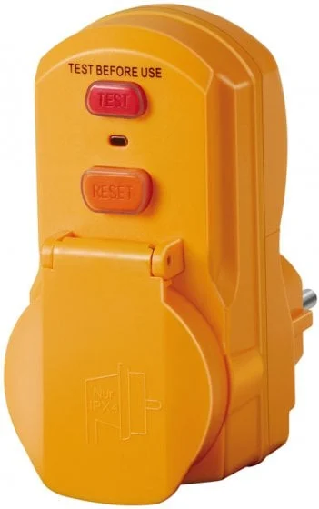 КОНТАКТНАЯ РОЗЕТКА RCD 16A IP54 ЗЕМЛЯНОЙ ВКЛЮЧАТЕЛЬ