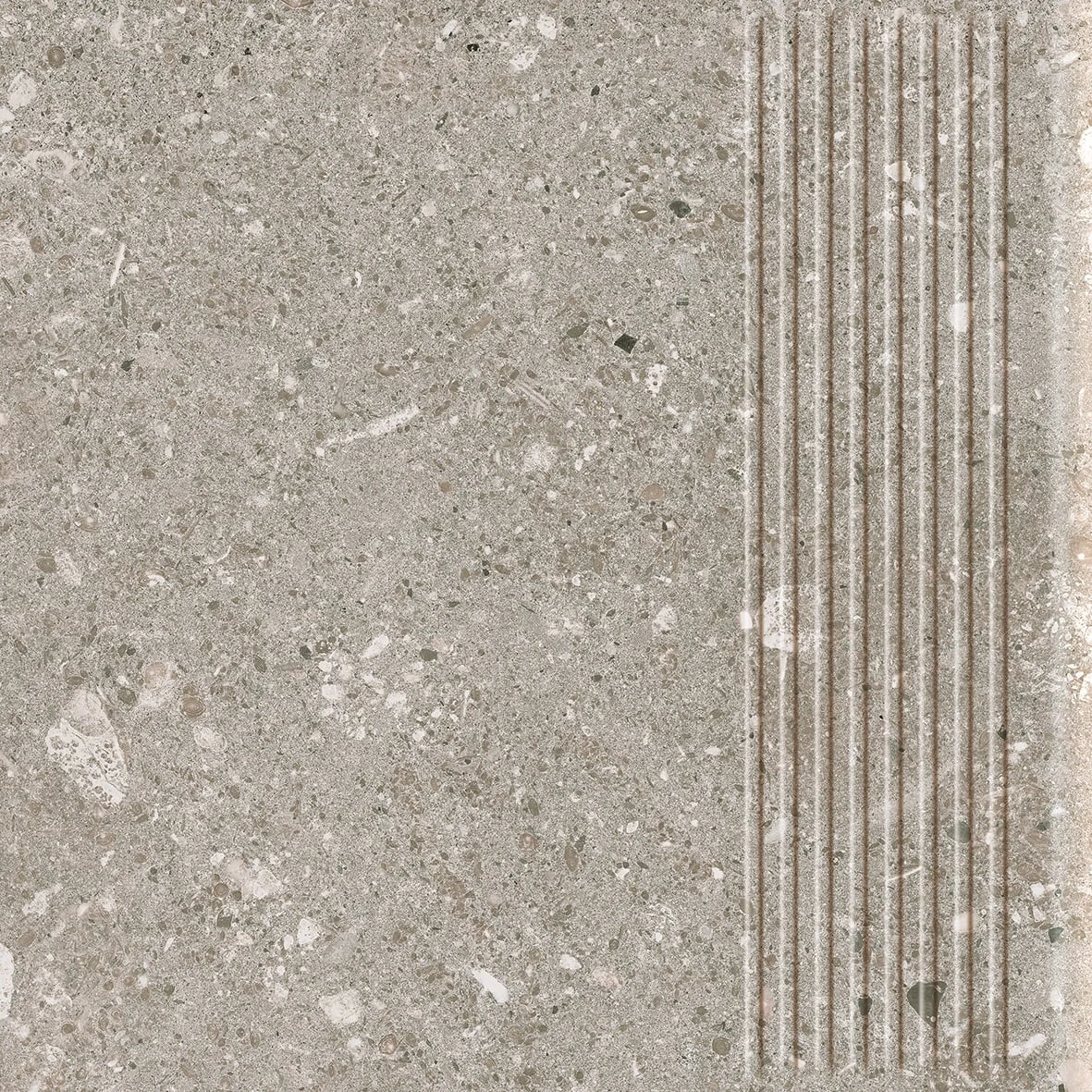 TILE OKM.M ROCKSTAR GRYS STEP30X30 1.26