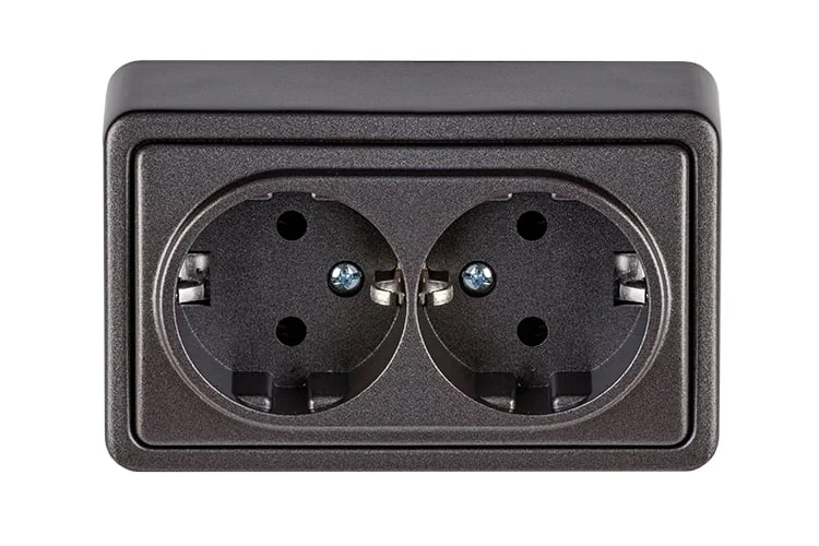 КОНТАКТНАЯ РОЗЕТКА RP16-021 2МЕСТ SL+