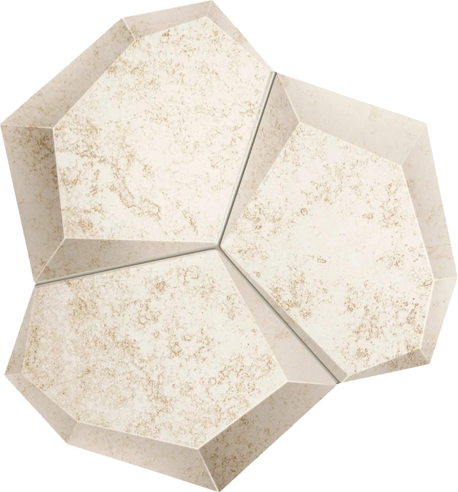 MOSAIC ALABASTER SHINE WHITE 21X19 (12)
