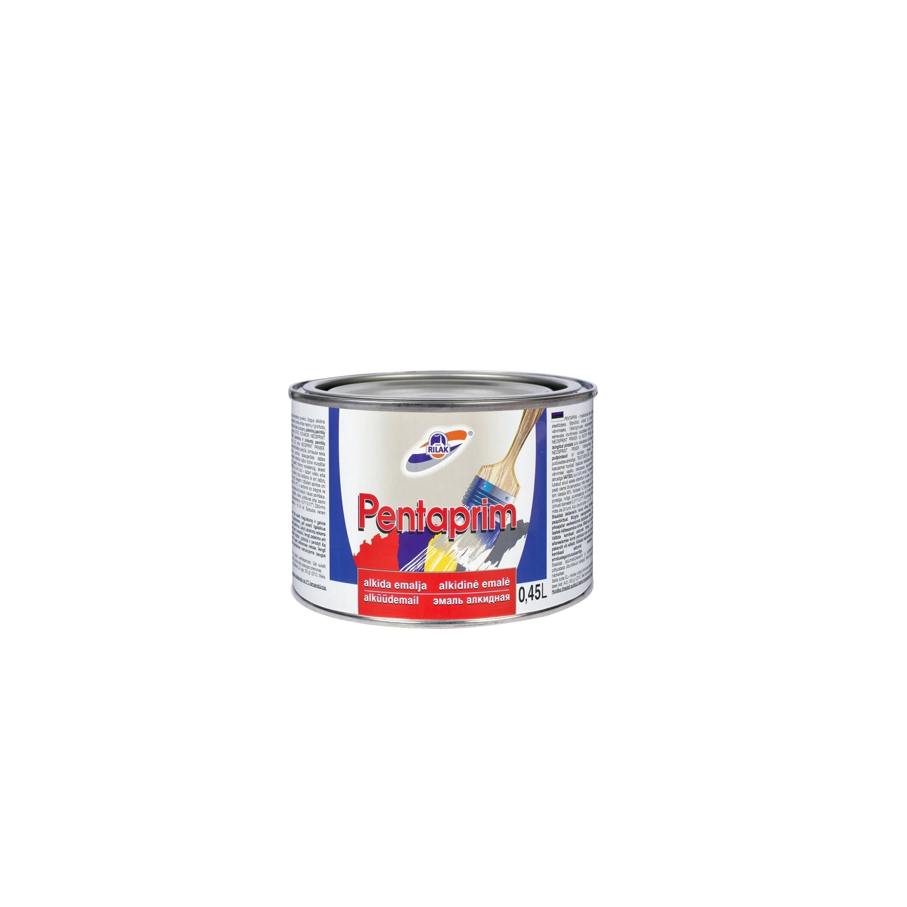 КРАСКА PENTAPRIM СВЕТЛОЗЕЛЕНА 0,45L ГЛЯНЦЕВАЯ