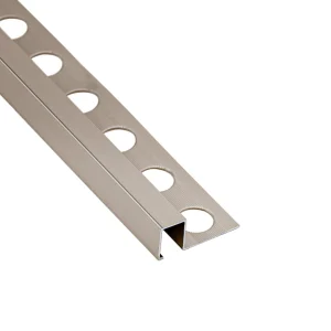 ЛИСТ AL U R10X10MM/2.6M POL PLA ANO GLO