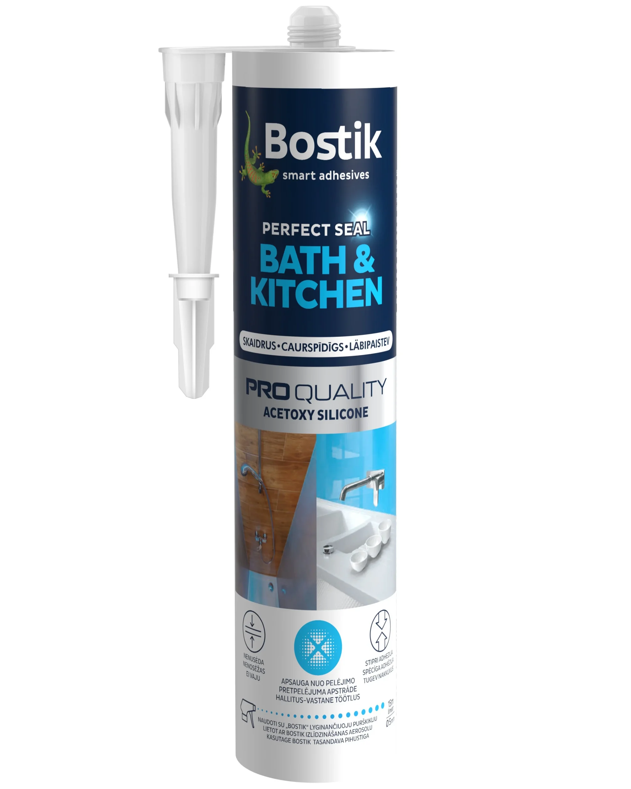 HERMETIK.BATH&KITCH BOSTIK 280МЛ С.