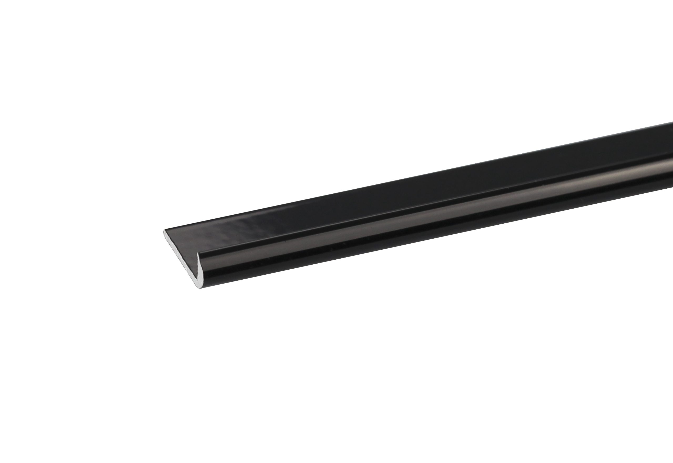 PROFILE J ALUM.BLACK SLIP.1000X18MM