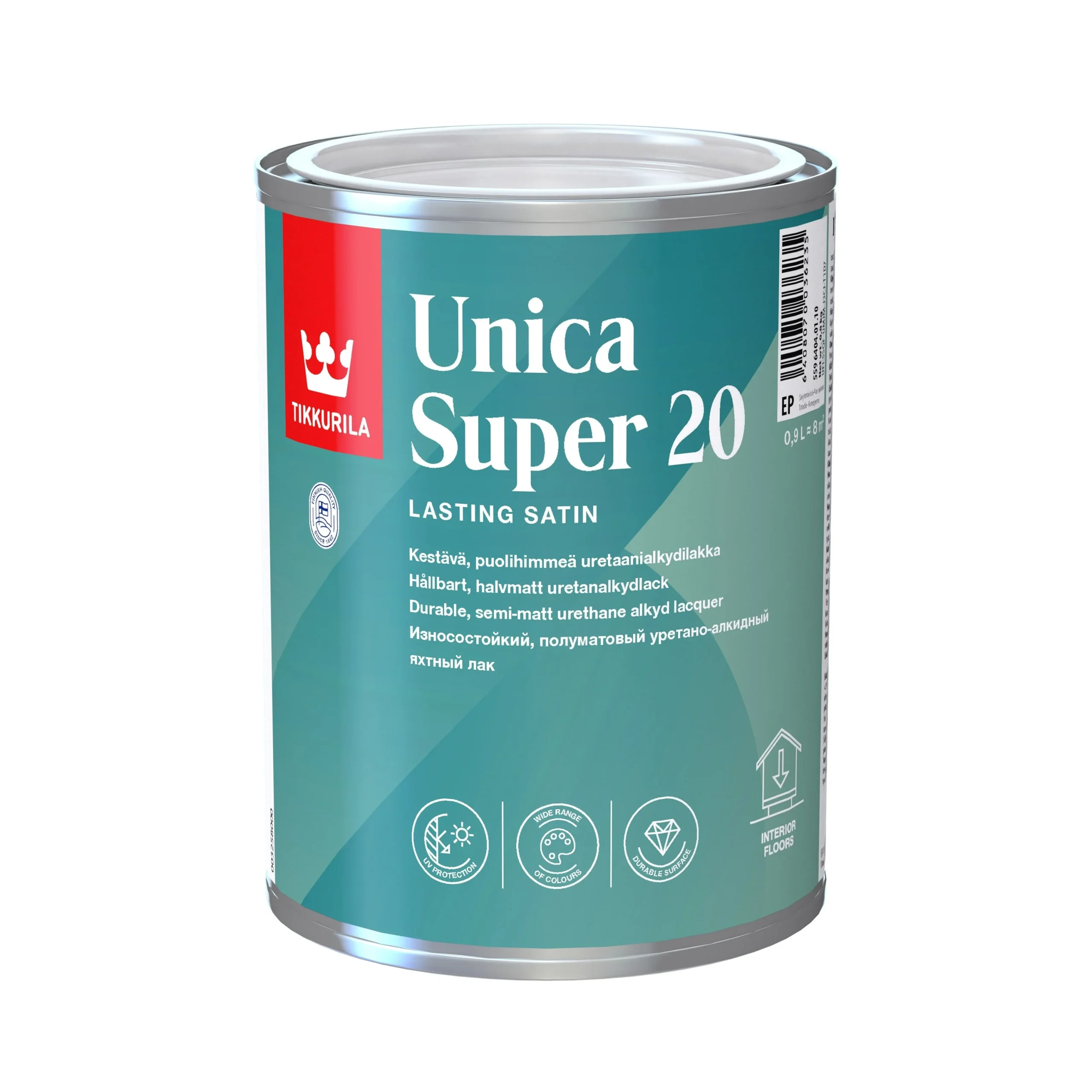 ЛАКА UNIV. P/MAT UNICA SUPER 20 EP 0.9L