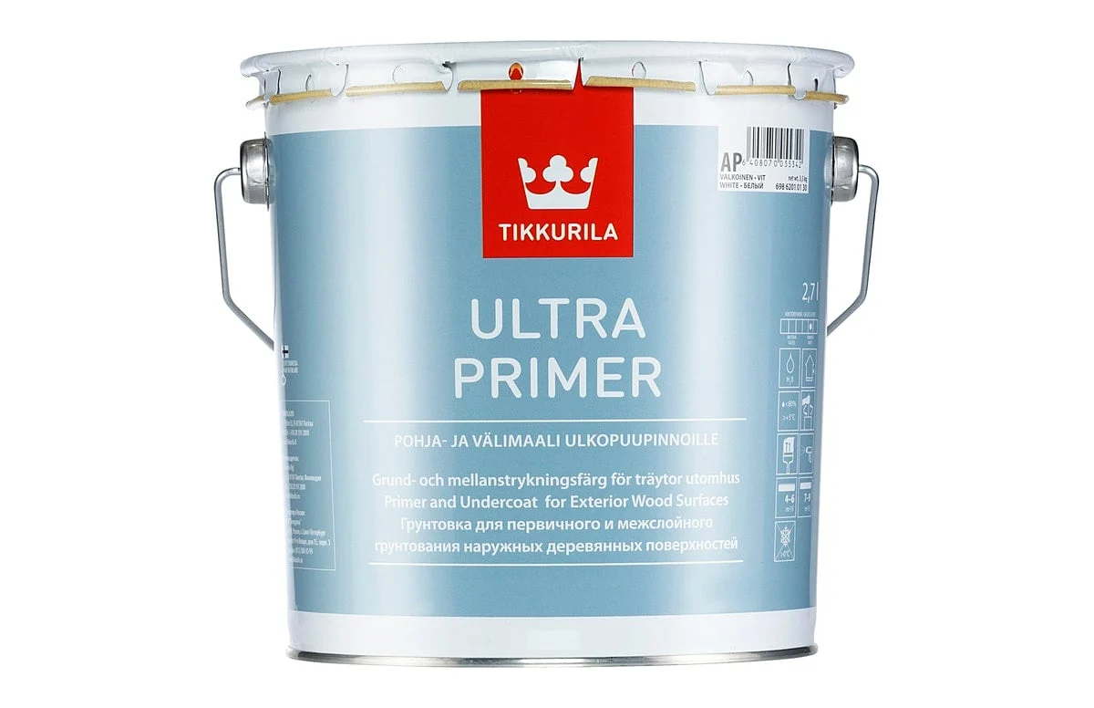 ГРУНТОВАЯ КРАСКА ДЛЯ ДЕРЕВА ULTRA PRIMER A 0.9L
