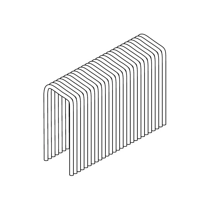 СКОБЫ H500 10.8X30MM ZN 3800ГАП