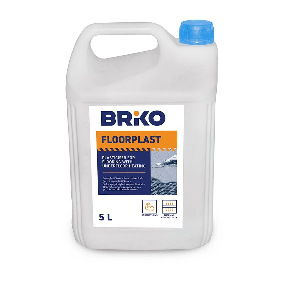 ПЛАСТИФИКАТОР ГРІД. BRIKO FLOORPLAST 5L