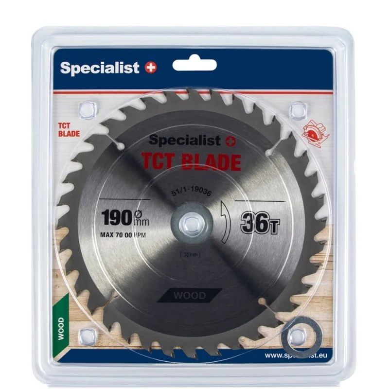 ПИЛА ДИСКОВАЯ SPECIALIST 190X36TX30/20/16