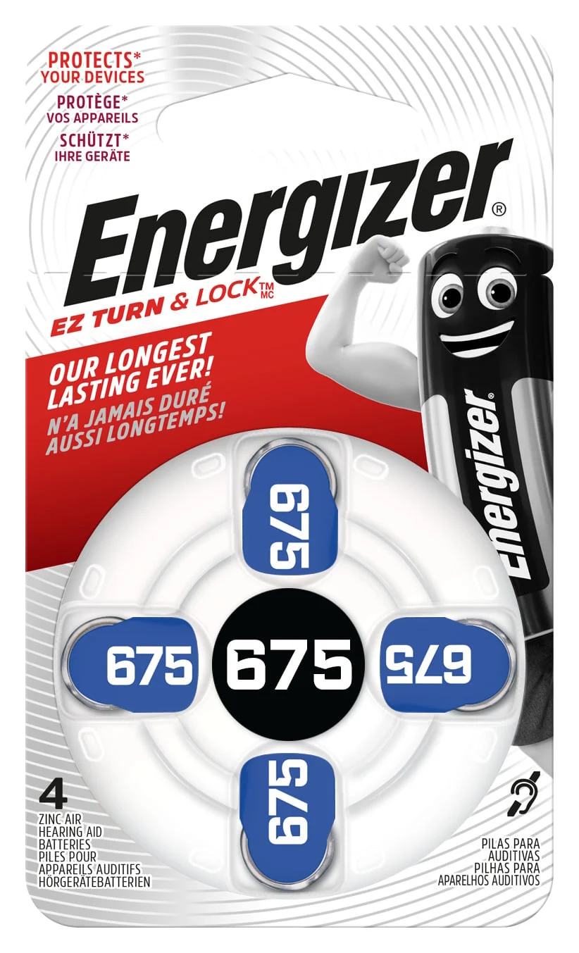 BATERIJA ENERGIZER 675 ZINC AIR TL4