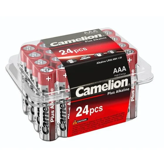 BATER CAMELION AAA B24 1.5V ALKALINE24GB
