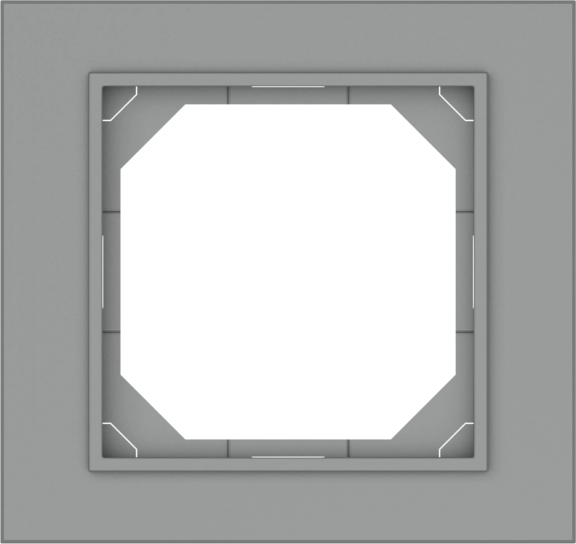 FRAME 1-PLACE GREY R01 QR1000 FIT LINE