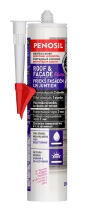 HERMĒTIĶIS JUMTIEM&FASĀDĒM 290ML MELNS