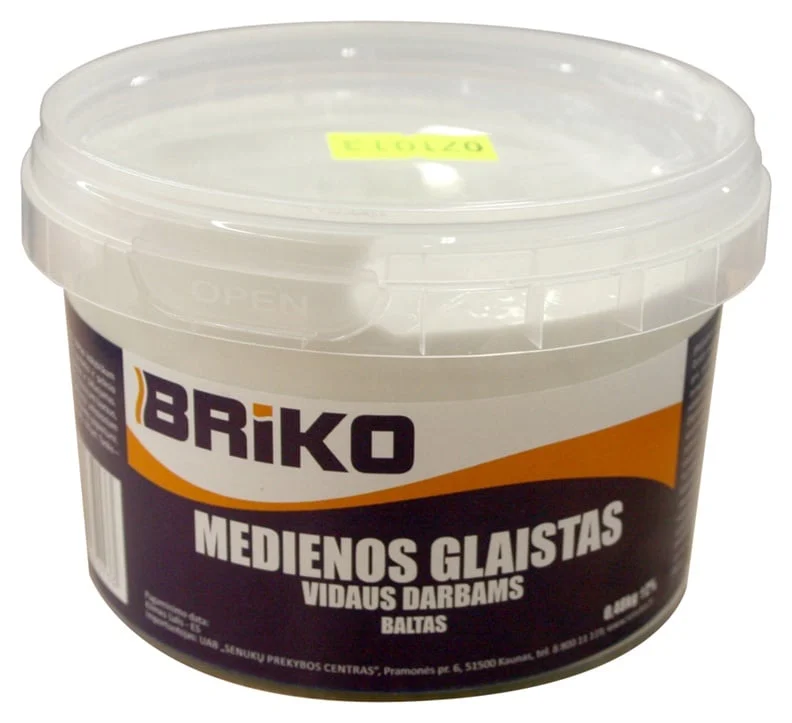 ŠPAKTELE BRIKO KOKAM BALTA 0.48KG