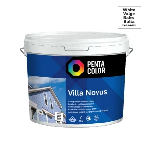 FASĀDES KRĀSA VILLA NOVUS BALTA 10L