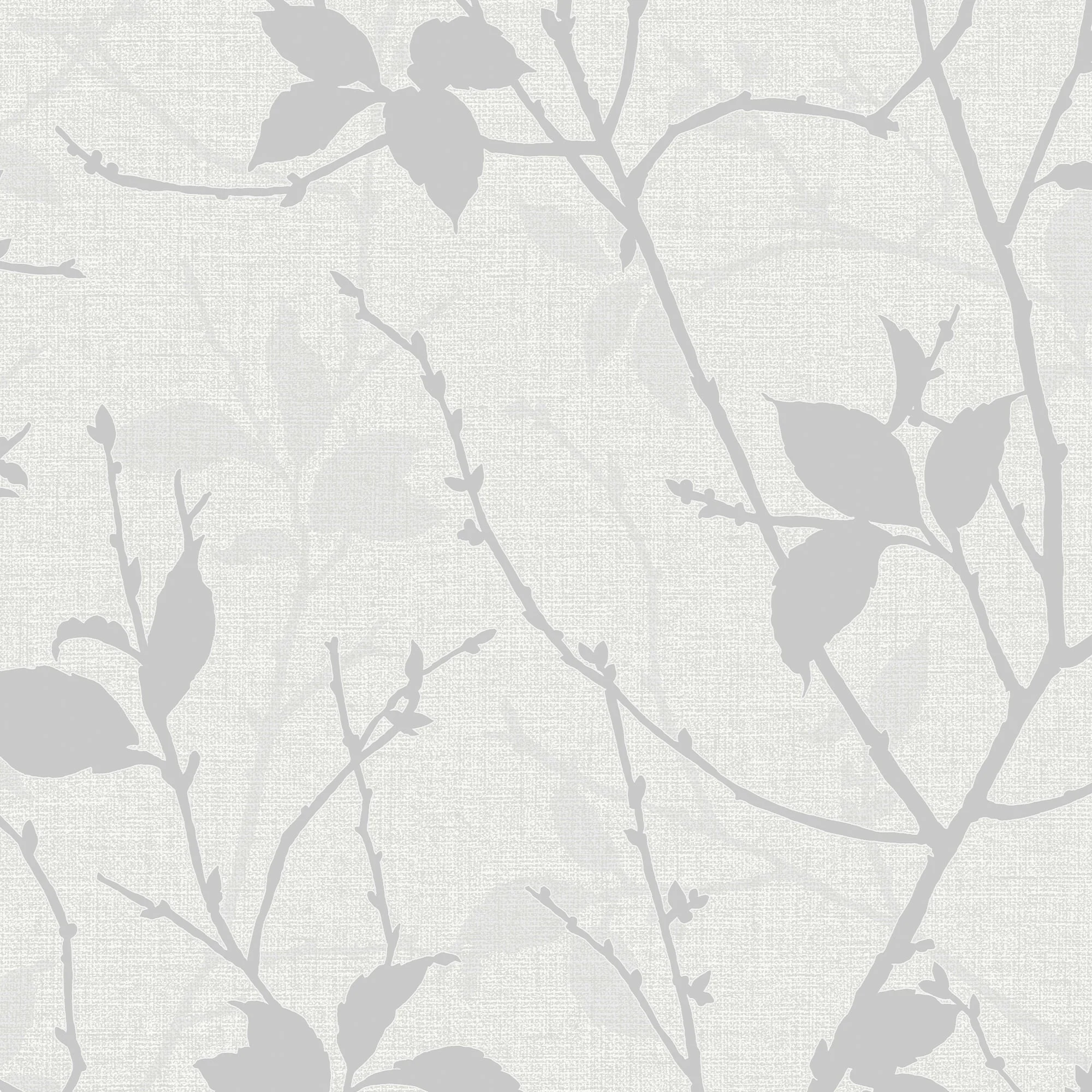 TAPETES VINILA 122433 BELLE WHITE/SILVER
