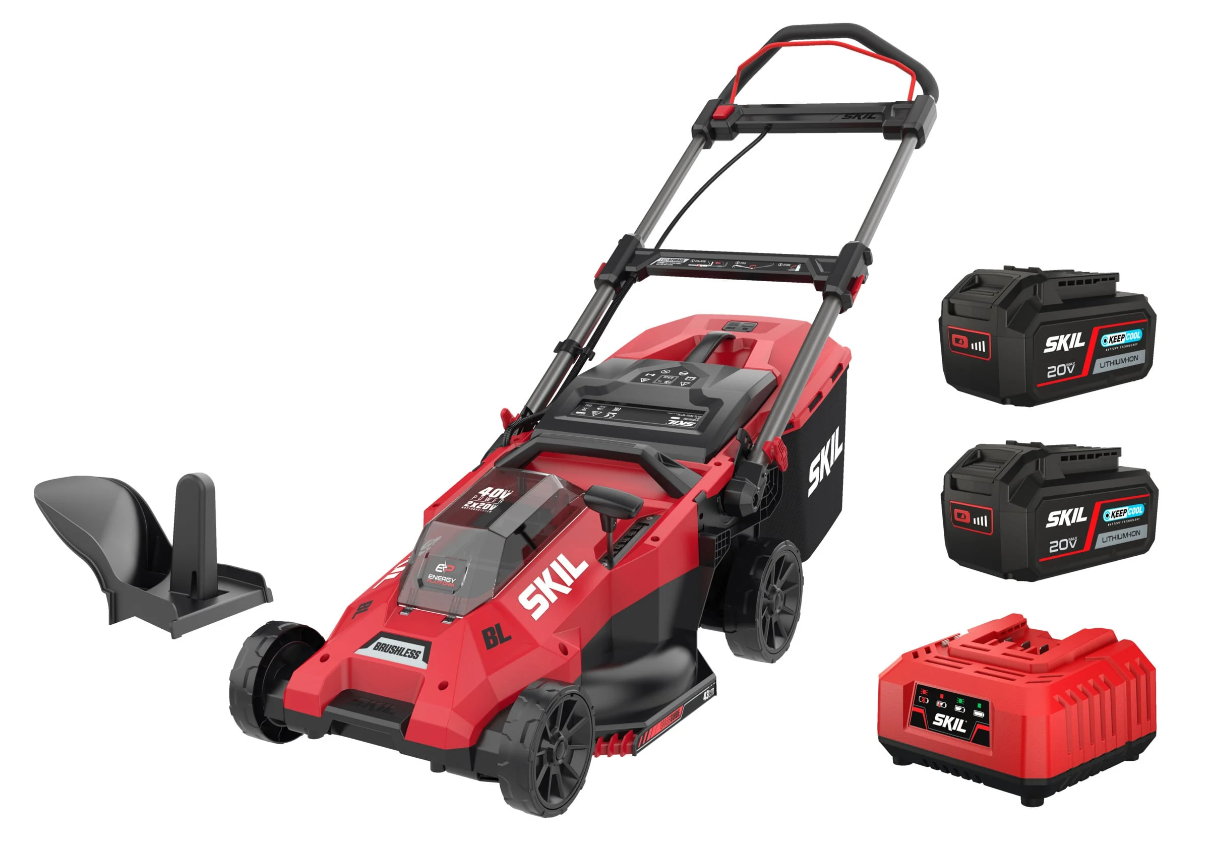 ZĀLES PĻĀVĒJS GM1E0140BA 2X4AH 20V 43CM