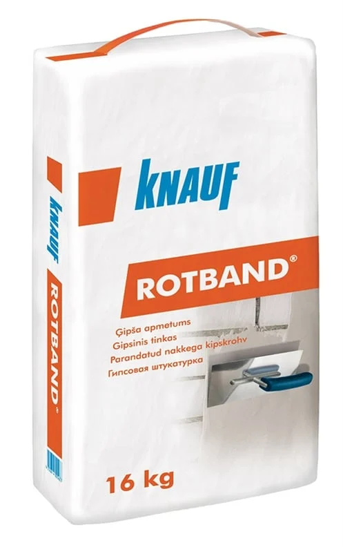 APMETUMS ĢIPŠA KNAUF ROTBAND 16KG