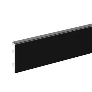 GRĪDLISTES PVC 80X15X2.2M MELNAS (10)
