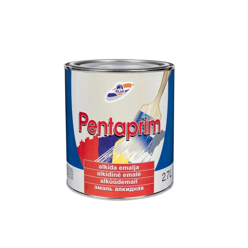 КРАСКА PENTAPRIM 2,7L ЗЕЛЕНАЯ ГЛЯНЦЕВАЯ