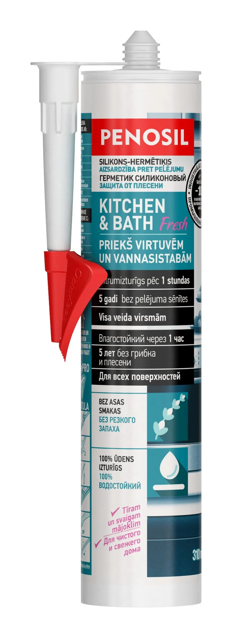 HERMĒTIĶIS VIRTUVĒM&VANNĀM 310ML BALTS