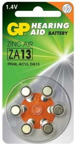 BATERIJA ZA13 GP 1.4V PR48 6
