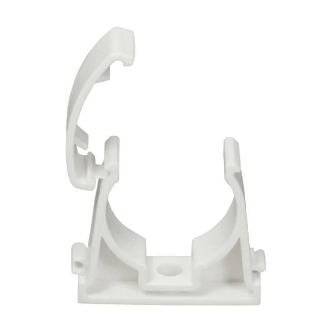 PIPE HOLDER U-25 5PCS WHITE