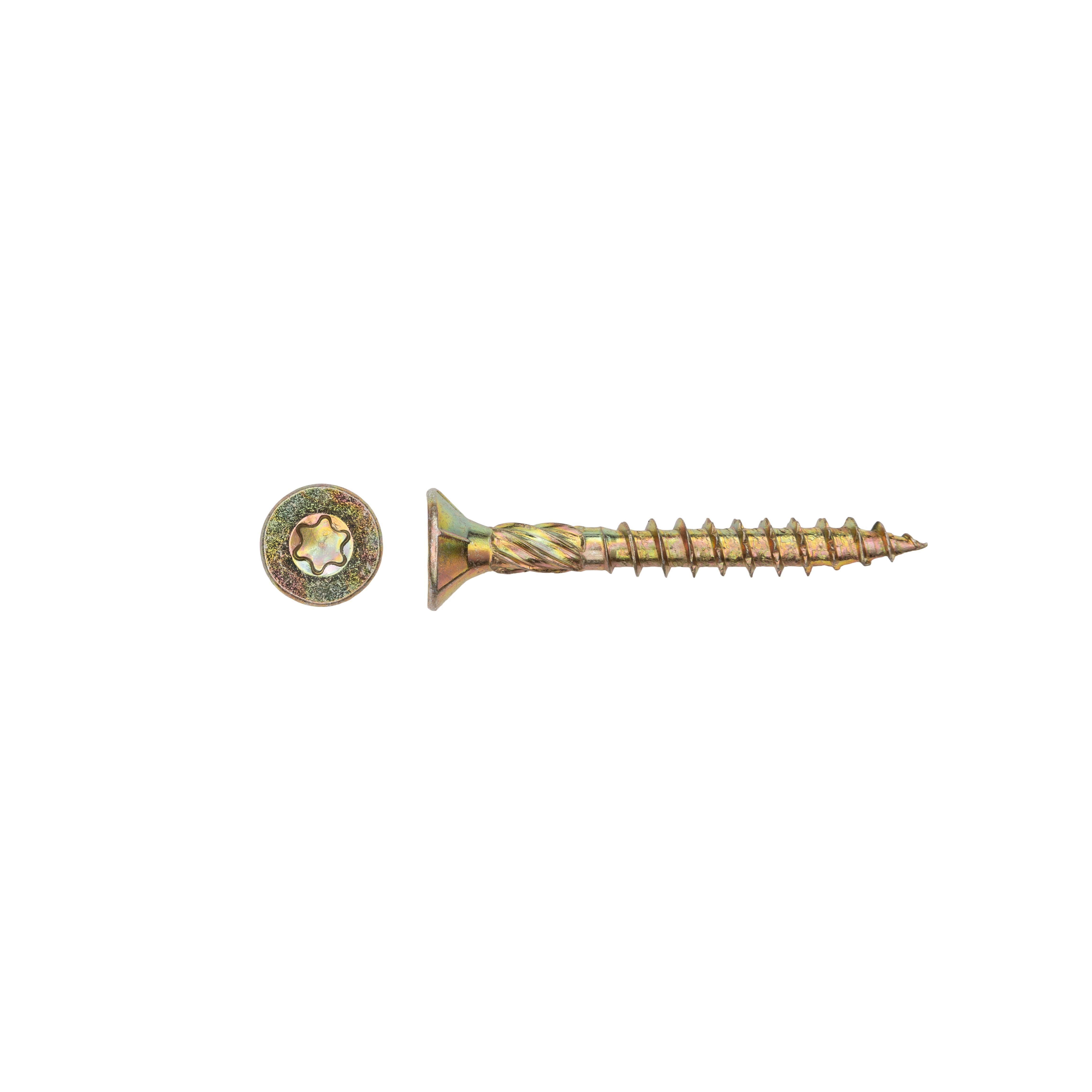 SCREW FOR WOOD SCR T25 5.0X40/24 YELL ZN10