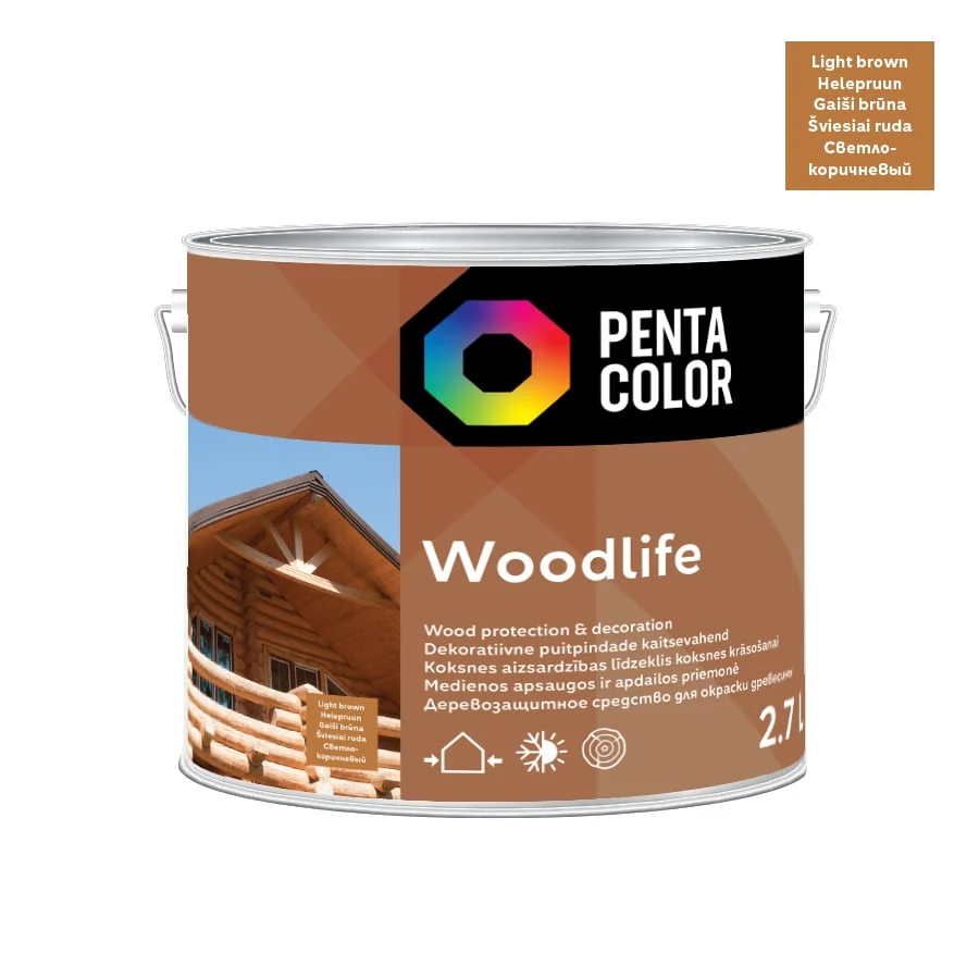 IMPREGNANT WOODLIFE LIGHT BROWN 2.7