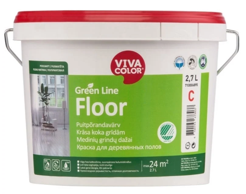 KRĀSA GREEN LINE FLOOR C 7,2L