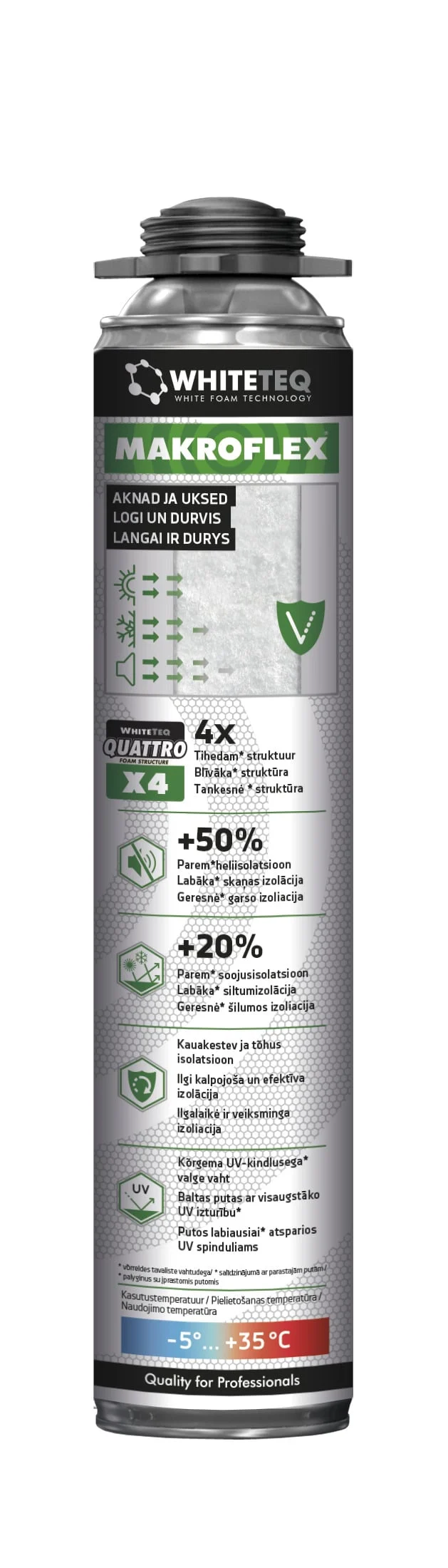 PUTAS MAKROFLEX WHITETEQ PRO 750ML