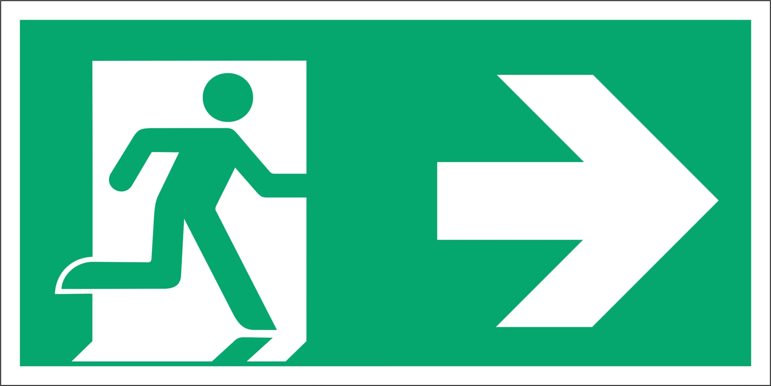 STICKER PROCEED RIGHT 20X10 LUTLLL20