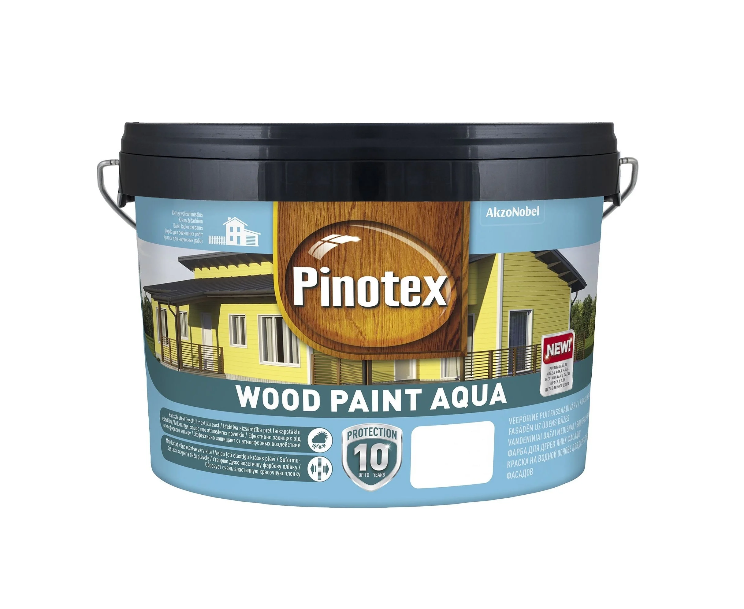 KR ĀRD PINOTEX WOOD PAINT AQUA T.BRŪN 9L