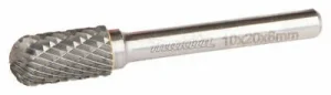 FRĒZE MET. CILINDRISKA SC 10X20X6MM. RST