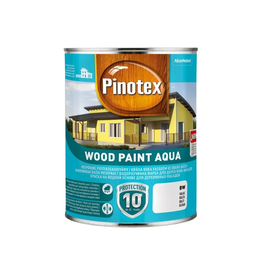 KR ĀRD PINOTEX WOOD PAINT AQUA BW 1L