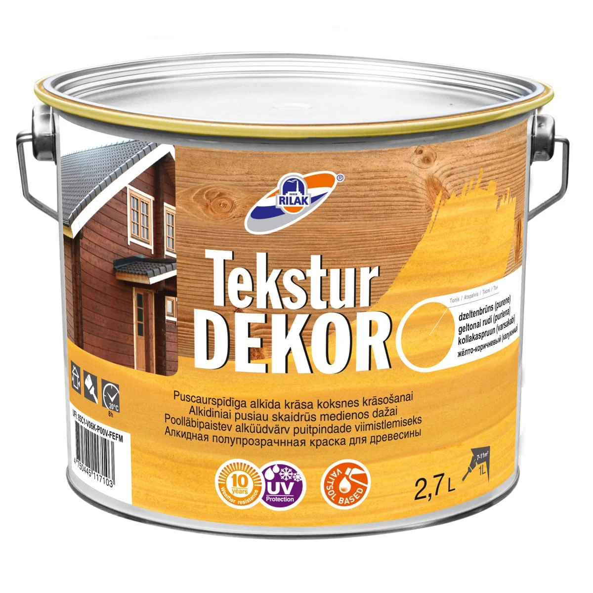 IMPREGNANTS TEKSTURDEKOR DZELTENBR. 2,7L