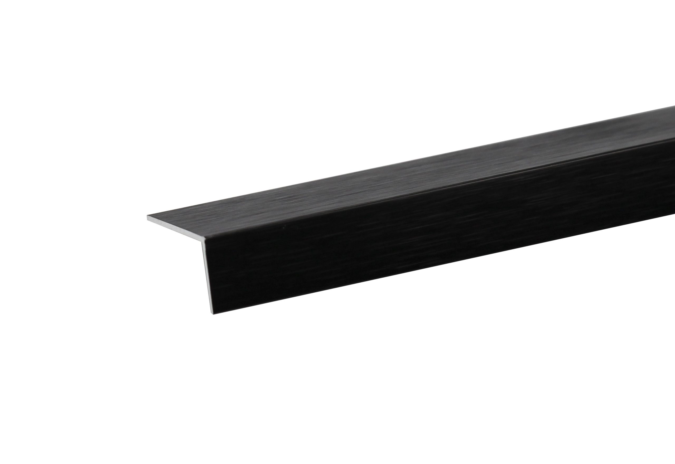 ANGLE ALUMINUM BLACK SLIP. MM1000X20X20