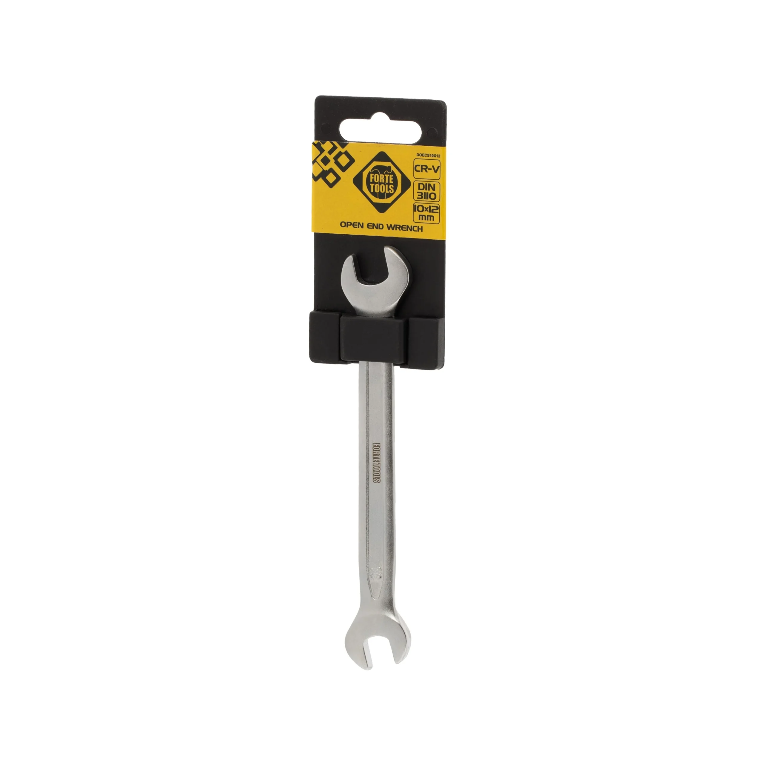 PLAKANĀ ATSLĒGA FORTE TOOLS 10X12MM
