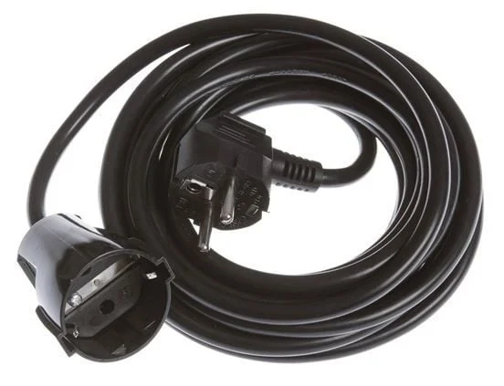 EXTENSION CORD KF-GY-01 3X1.5 5M 1V BLACK