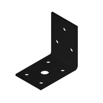 CORNER ANGLES 50X50X35X2,0 BLACK