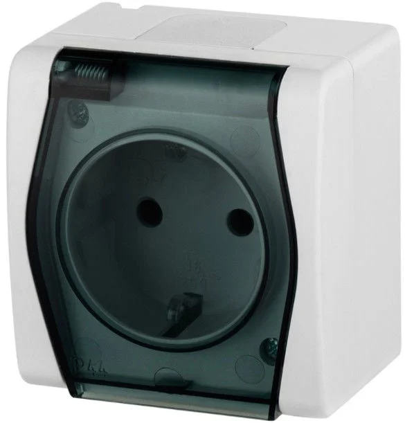 РОЗЕТКА HERMES 2 01024-01 IP44