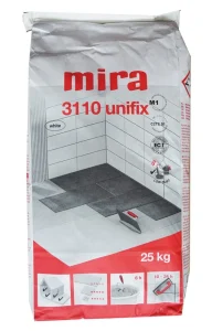 FLĪŽU LĪME MIRA3110 UNIFIX(C2TES1) 5KG