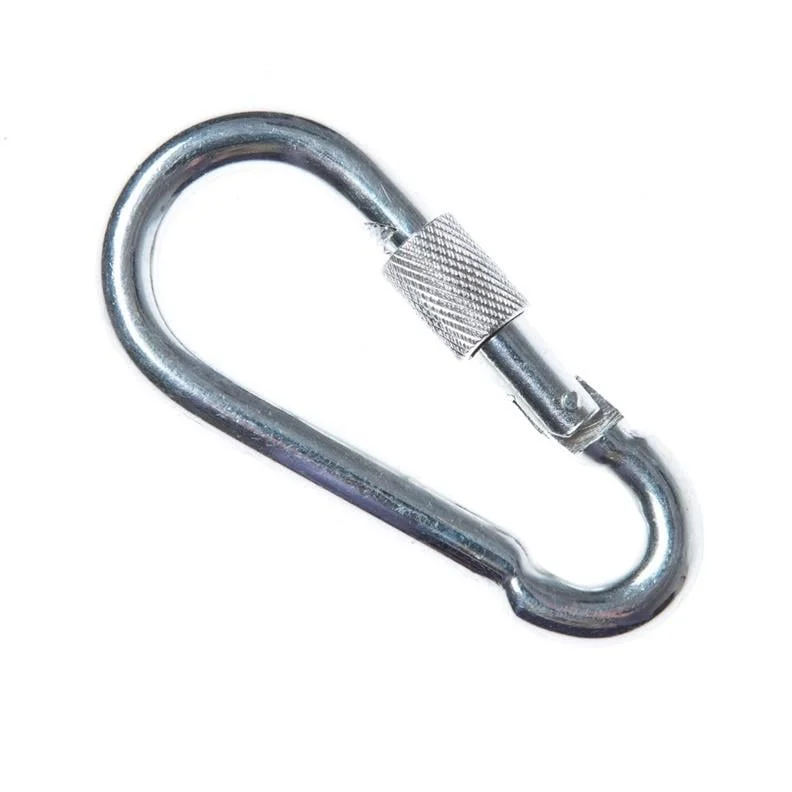 CARABINER SCREWLOCK 12X140MM ZP 1D